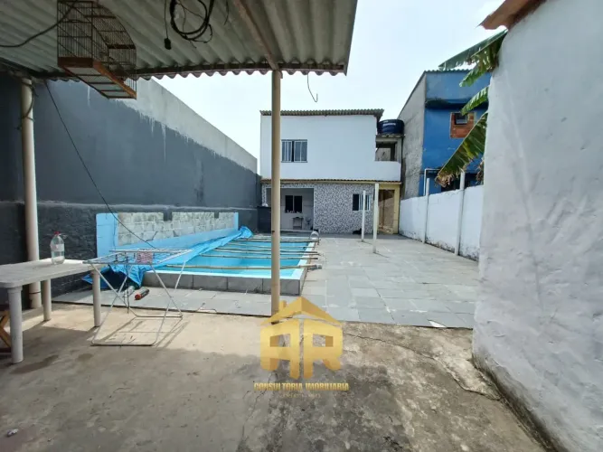 Casa com piscina 2 quartos Campo Grande