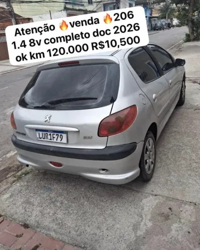Peugeot 206 Presence 1.4/ 1.4 Flex 8V 5P 2008