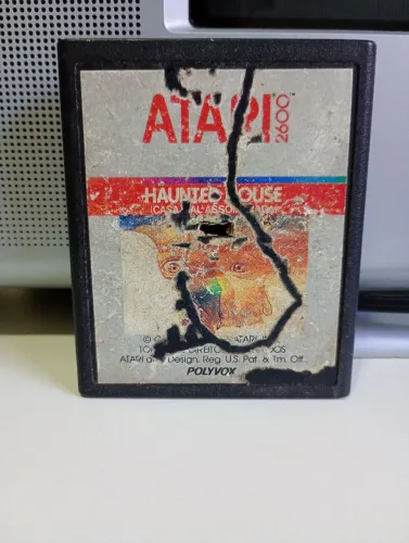 Haunted House original Atari Silver Label Polyvox