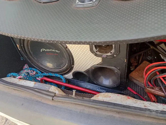 Vendo caixa trio módulo rodstar 500 reais