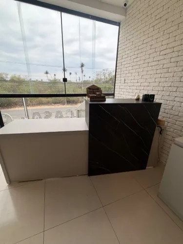Balcão de recepção