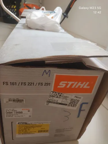 Rocadeira nova com nota fiscal