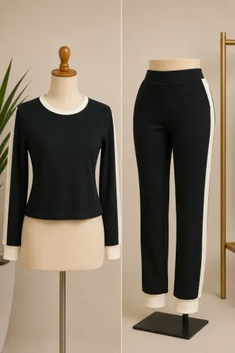 Conjunto canelado de frio