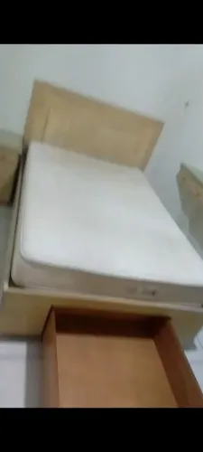 Camas casal e solteiro