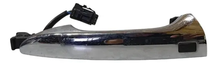 Maçaneta Externa Dianteira Direita Ix35 2009 - 2016 Preto Dianteira