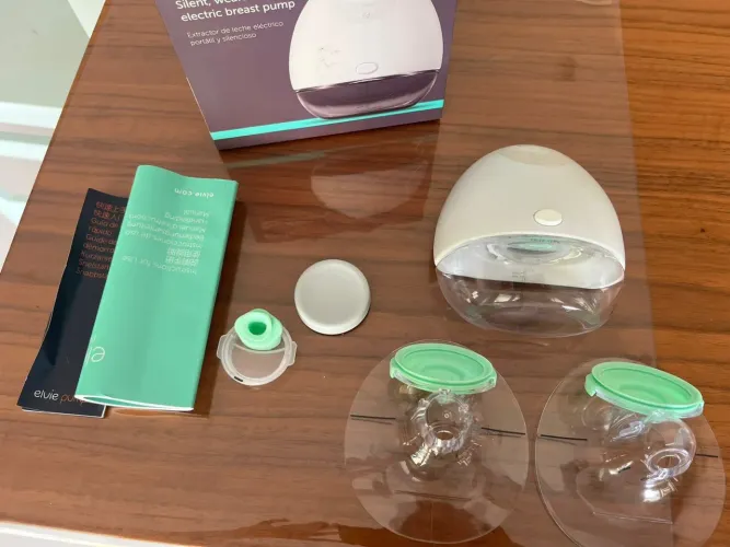 Bomba Tira-Leite Elvie com Bluetooth - Semi Nova - Importada EUA