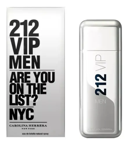 Perfume 212 VIP Men Masculino 100ml Eau de Toilette Original