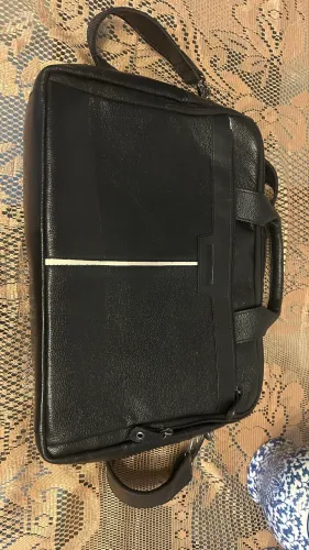 Bolsa de couro bagagio original, preço negociável aceito troca