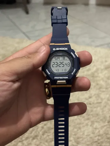 Relógio Casio G-Shock/GShock/G Shock GBD 200 azul marinho 