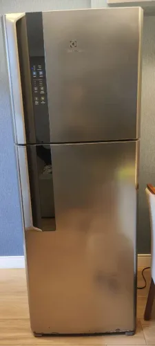 Geladeira Frost Free Electrolux 474L Inox - *Necessário reparo no compressor