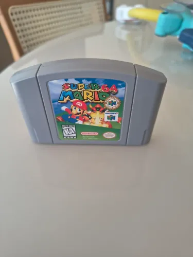 fita Cartucho super Mario 64 Nintendo 64