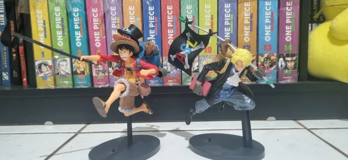 Action Figure Luffy e Sabo One Piece