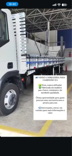 Carroceria de caminhão 
