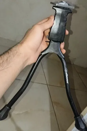 Descanso Central Cavalete Duplo Elleven para Bicicleta - Praticamente Novo