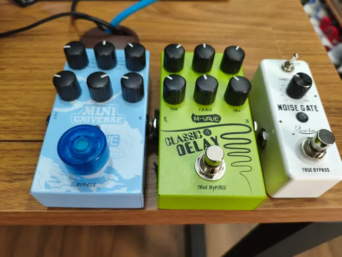 Jogo de Pedais de guitarra/baixo