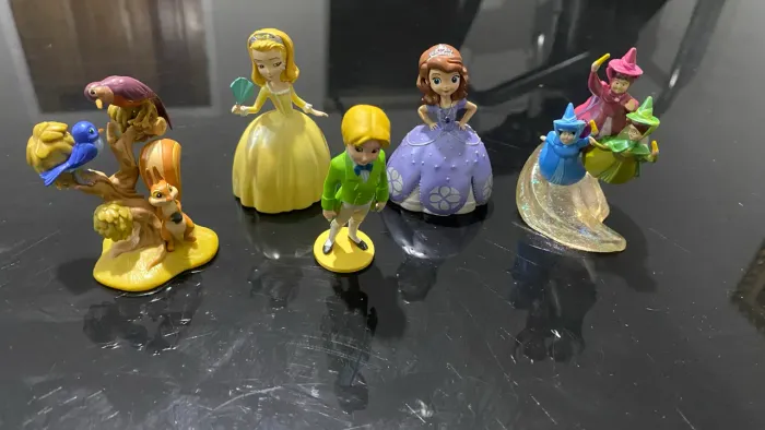 Colecionáveis princesa Sofia 