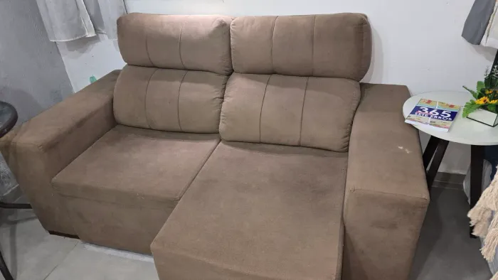 Sofá retrátil 2 lugares
