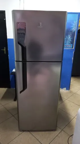 GELADEIRA ELECTROLUX INOX FROST FREE 474 LITROS 