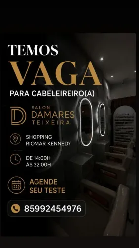 VAGA CABELEIREIRO (A)