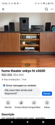 Home thaater Semi Novo
