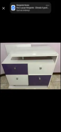 Cômoda 4 gavetas