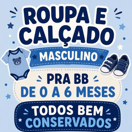 Itens de bebê (menino)