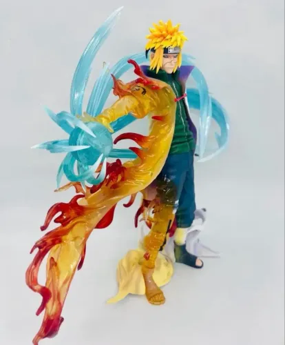 action figure minato namikaze naruto 25 cm C/ Caixa - Novo Lacrado