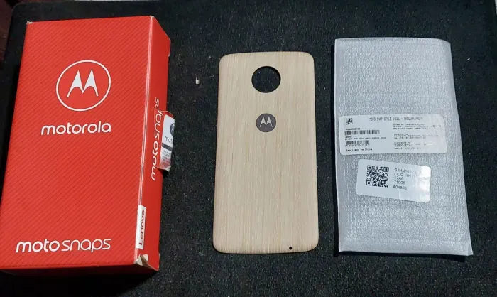 Moto z2 play e moto snap caixa