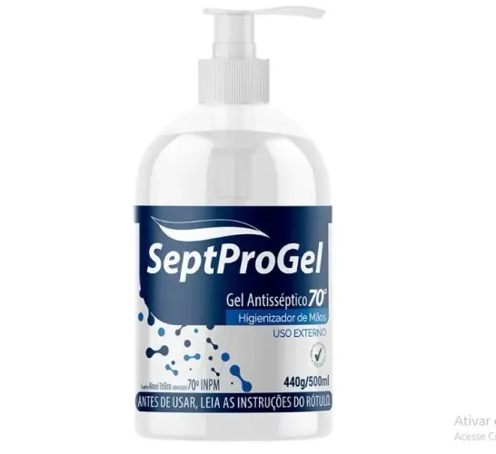 Álcool em gel 500ml 