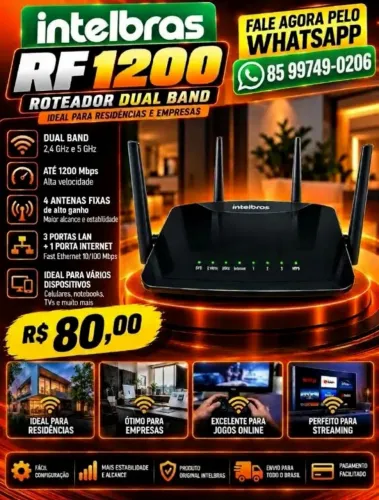 Roteador dual band