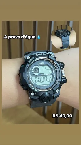 Relógio G-Shock aprova d?água