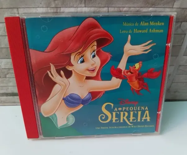 Cd A Pequena Sereia - Disney - Trilha Sonora - Nacional
