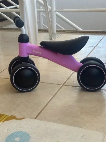 Bicicleta de Equilíbrio Buba Infantil - Rosa