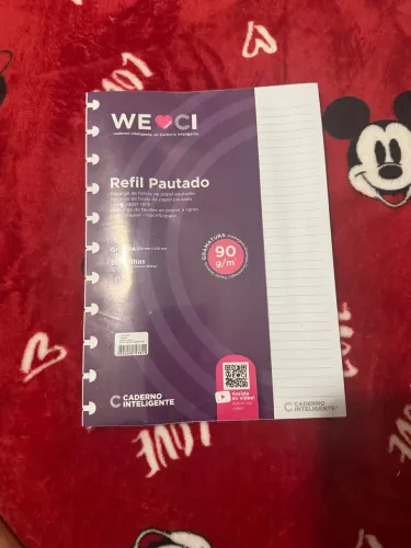 Folha de caderno inteligente - grande
