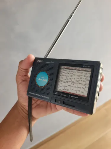 Rádio antigo philco 10 faixas