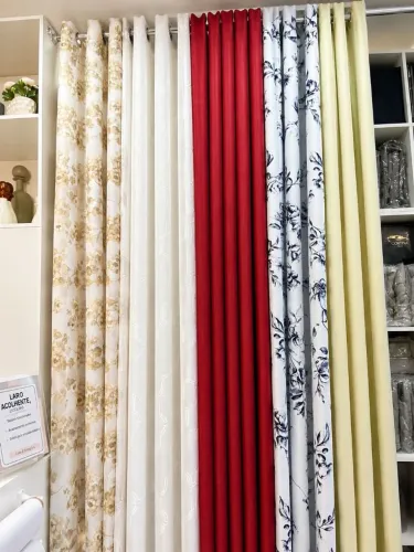 Cortinas sem black-out com até 30% de desconto 