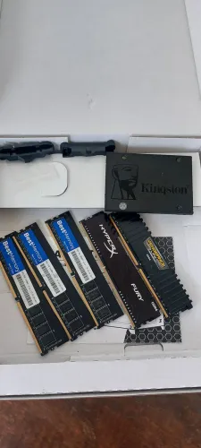 SSD e MEMÓRIAS RAMS