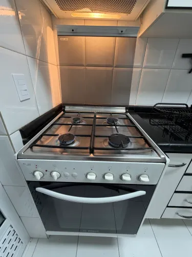 Fogão Bosch 4 Bocas P3 Time Control Style Grill - Usado
