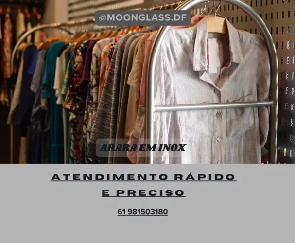 Arara em inox