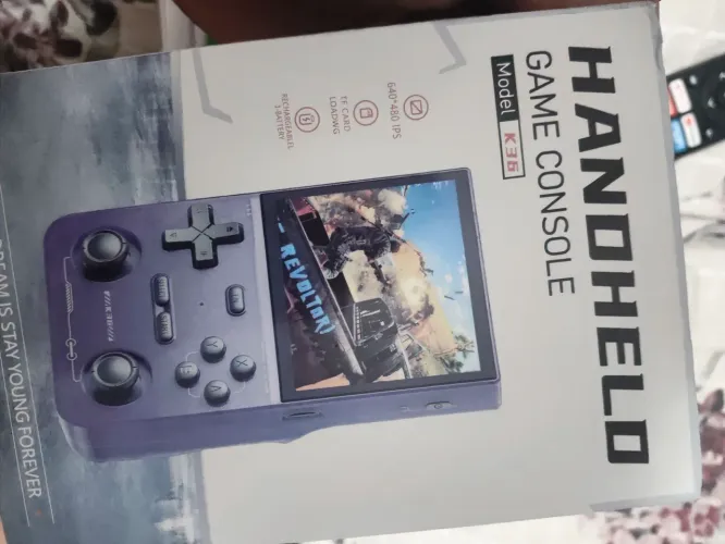 Console Portátil K36 Retro 3,5" + Cartão TF | Completo