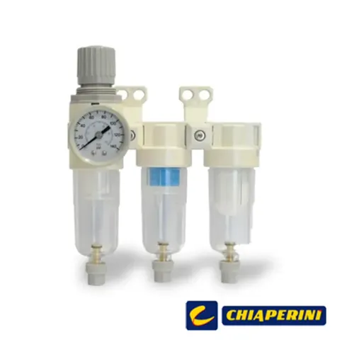 Tri Filtro Regulador Odontológico 14 polegada - Chiaperini CH TF-300