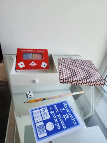 Kit Estojo porta baralhos