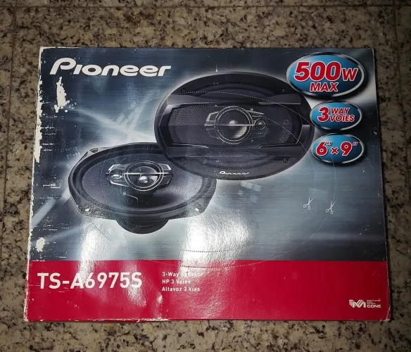 Par Alto-falante Pioneer 6x9 TS - A6975 S - Novo na caixa