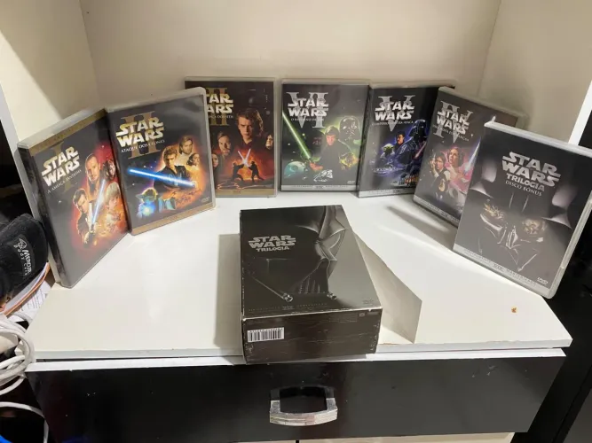 Box coleção Star Wars - episódios I II III IV V VI