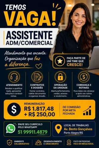 Assistente Adm/ comercial