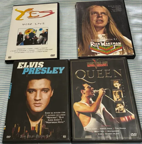 DVDs especiais e originais nunca usado cada um por R$ 25,00.