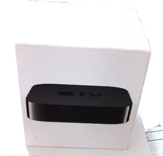 Apple Tv A1378 2a Geração 2010 Padrão Hd 8gb Preto - Usada - Completa - Caixa Original