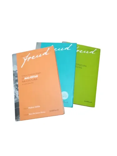 Kit Sigmund Freud: O Mal-Estar na Cultura + O Infamiliar + Arte, Literatura e os Artistas 