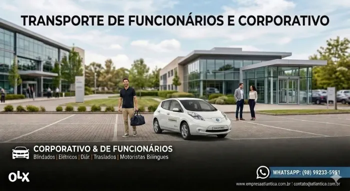 Transporte de funcionários e corporativo