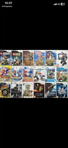 Wii e Gamecube Jogos